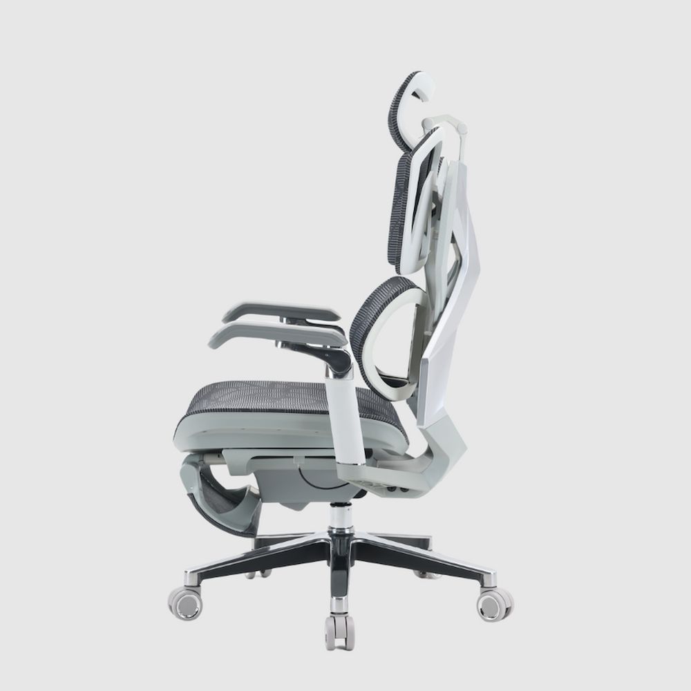 Ghế Công thái học Gami X5 Pro - Ergonomic Gaming (X5P - Grey - White - Mới, Full box, Chính hãng)