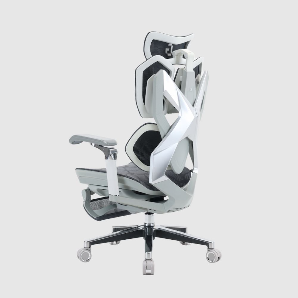 Ghế Công thái học Gami X5 Pro - Ergonomic Gaming (X5P - Grey - White - Mới, Full box, Chính hãng)