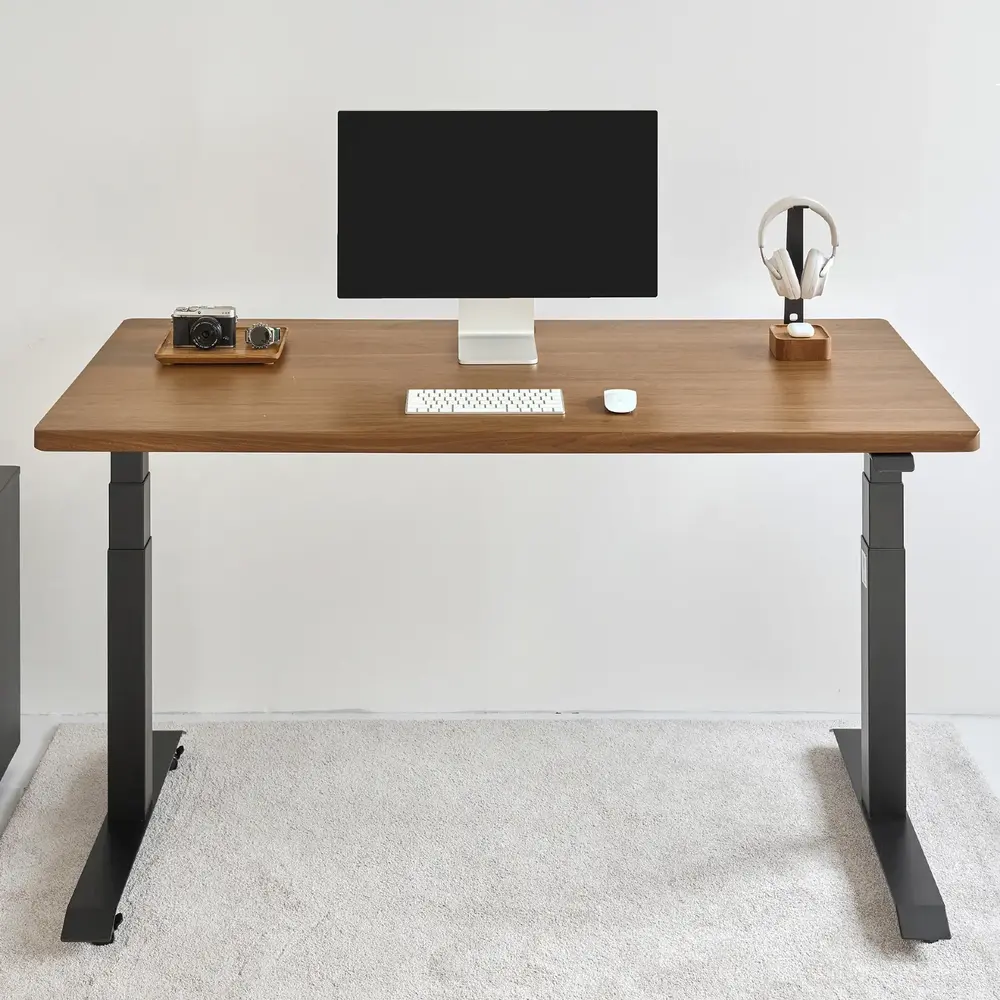 Bàn nâng hạ Noble Grande 2.0 - By NiceDesign (1800x750x30mm - Wanult - Mới, Full box, Chính hãng)