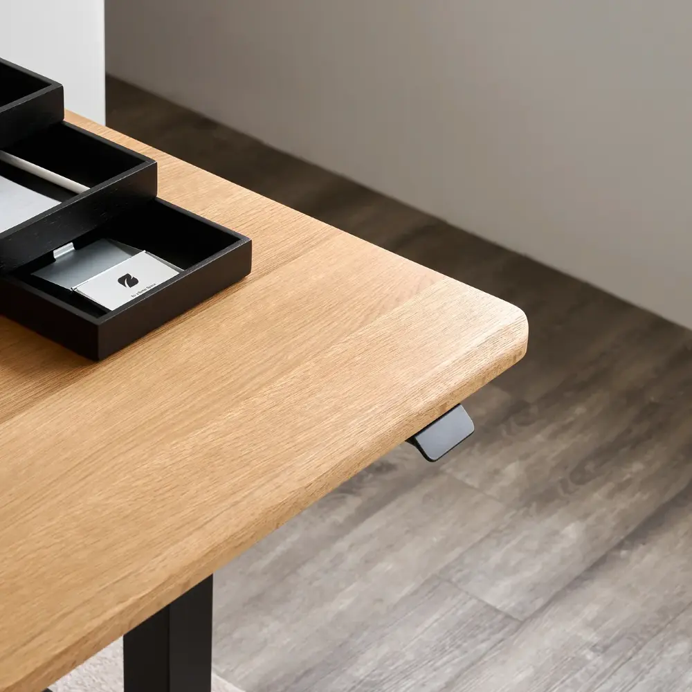 Bàn nâng hạ Noble Grande 2.0 - By NiceDesign (1800x750x30mm - Natural OAK - Mới, Full box, Chính hãng) (NDSD24GRAN02)