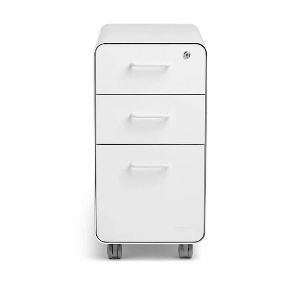 Hộc tủ tài liệu 3 ngăn The Leaf Slim (Slim - 3 Ngăn - White - Mới, Full box, Chính hãng) (NDFC25LEAS04)