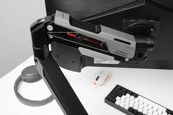 Arm màn hình Hyperwork T9 Pro III (Gray - Mới, Full box, Chính hãng)