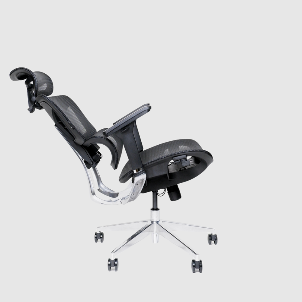 Ghế công thái học Gami Hexa (Black - Mới, Full box, Chính hãng)