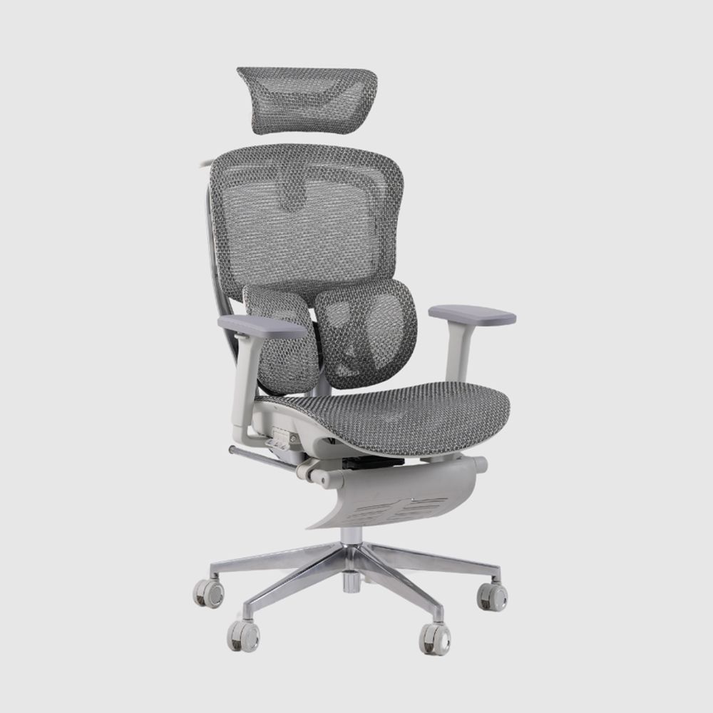Ghế Công Thái Học GAMI Crom (Không Kèm Kê Chân - Carbon Grey - Mới, Full box, Chính hãng)
