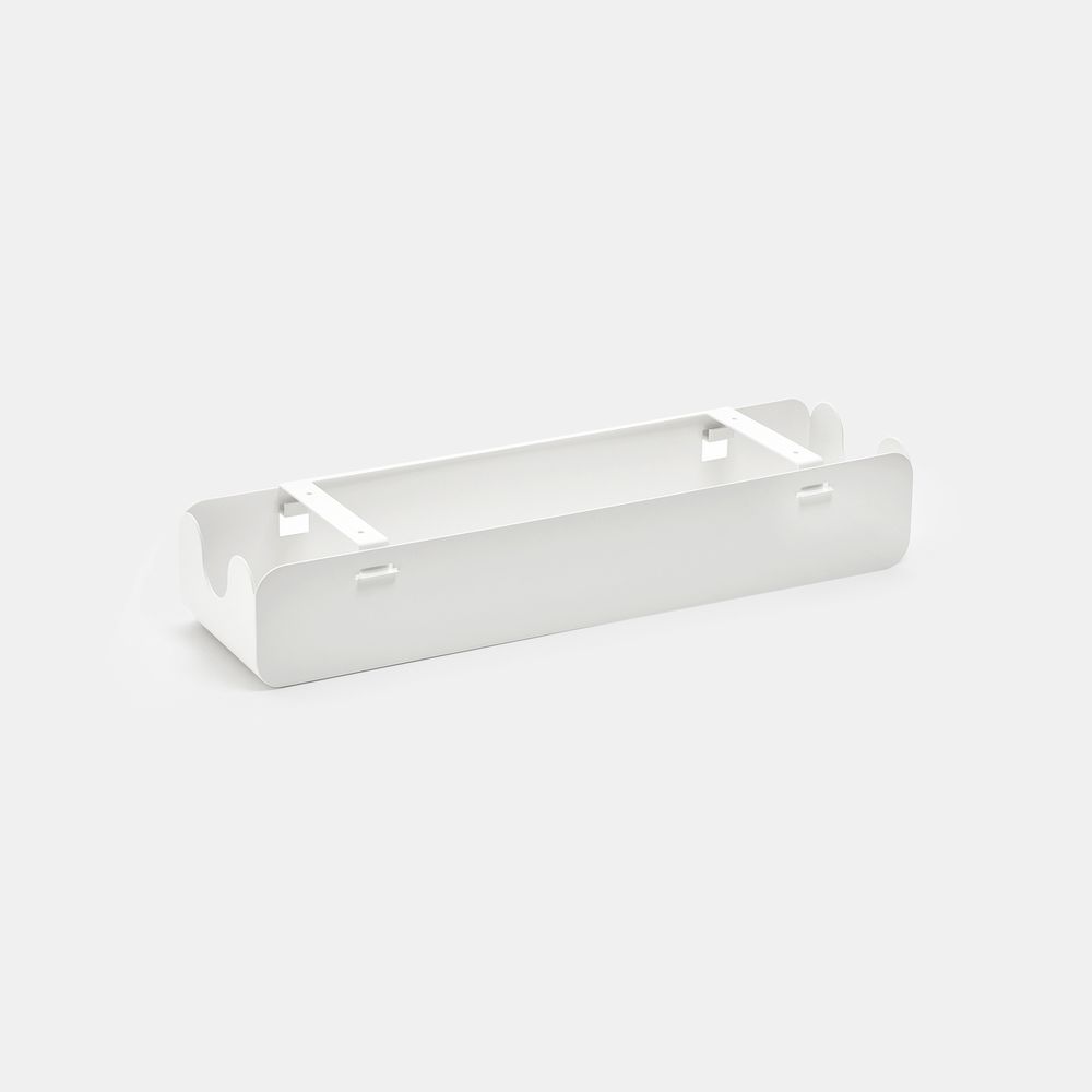 Hộp quản lý dây điện Forrest - By NiceDesign (100x12.3x15.5cm - Trắng - Mới, Full box, Chính hãng) (NDCM24FRST04)