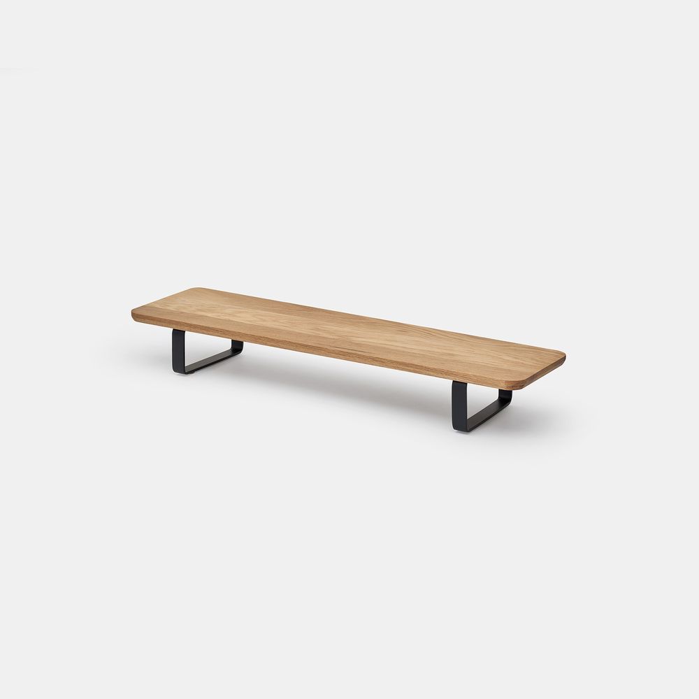 Kệ màn hình The Sil 2.0 - By NiceDesign (80x11x23cm - Khung đen - Mới, Full box, Chính hãng) (NDDS24SSIL01)