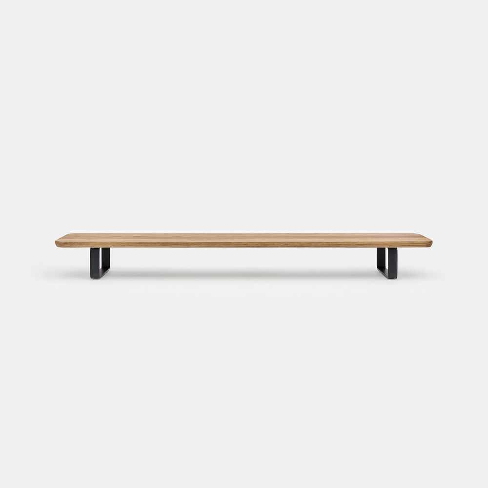 Kệ màn hình The Sil 2.0 - By NiceDesign (80x11x23cm - Khung đen - Mới, Full box, Chính hãng) (NDDS24SSIL01)