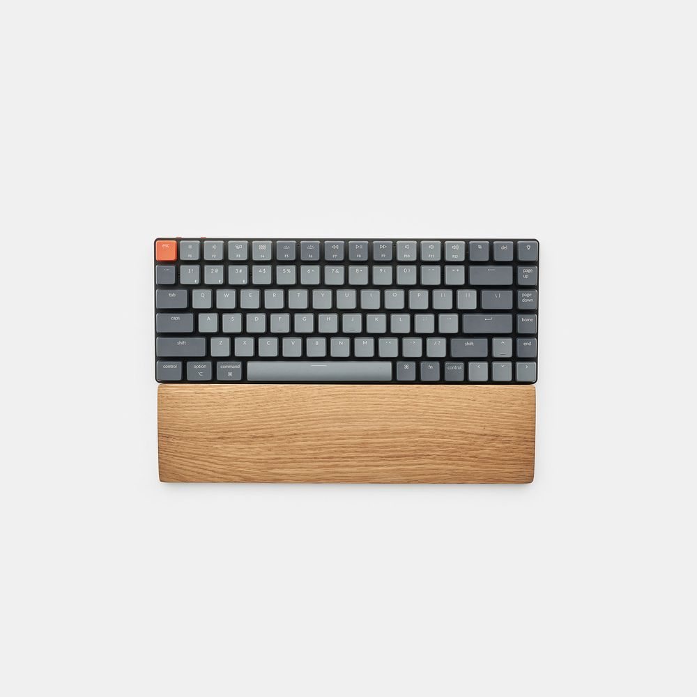 Kê tay bàn phím Sierra - By NiceDesign (30x10.5x2.4cm - Vàng gỗ tự nhiên - Mới, Full box, Chính hãng) (NDPR24SIER01)