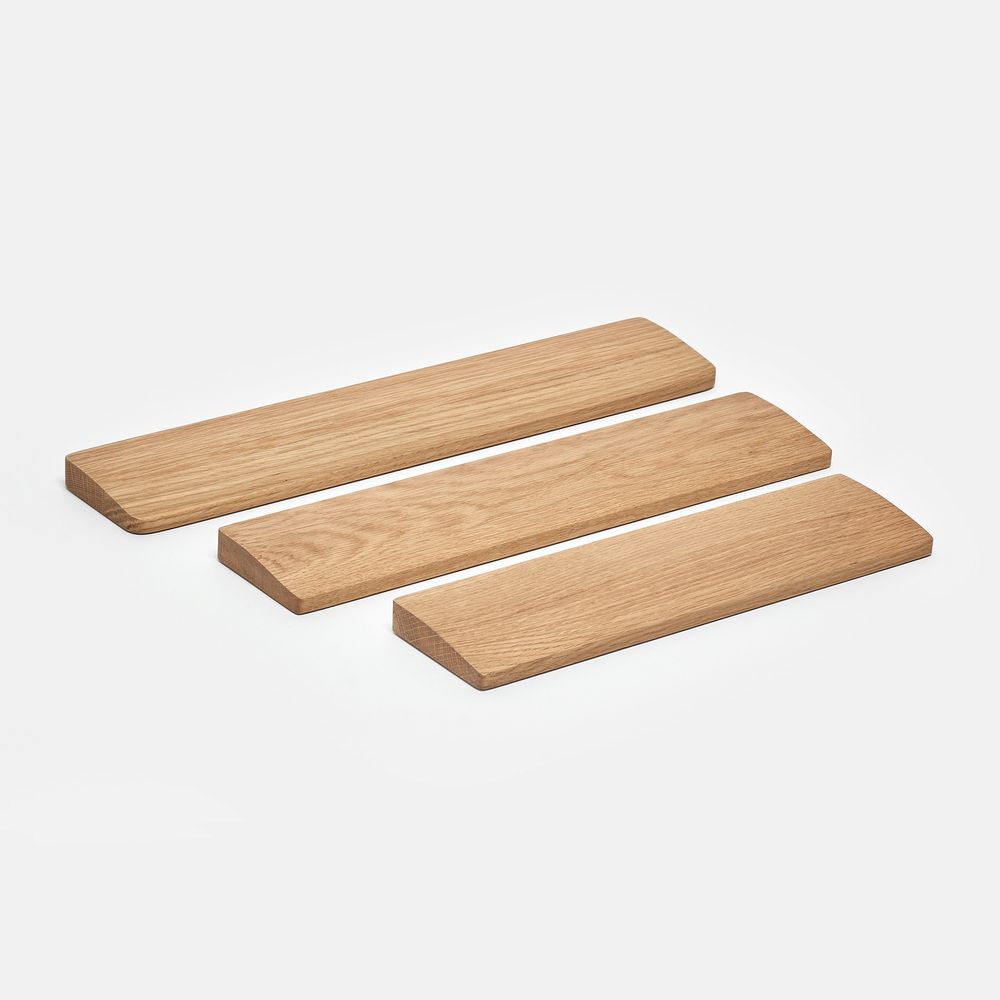 Kê tay bàn phím Sierra - By NiceDesign (36x10.5x2.4cm - Vàng gỗ tự nhiên - Mới, Full box, Chính hãng) (NDPR24SIER02)
