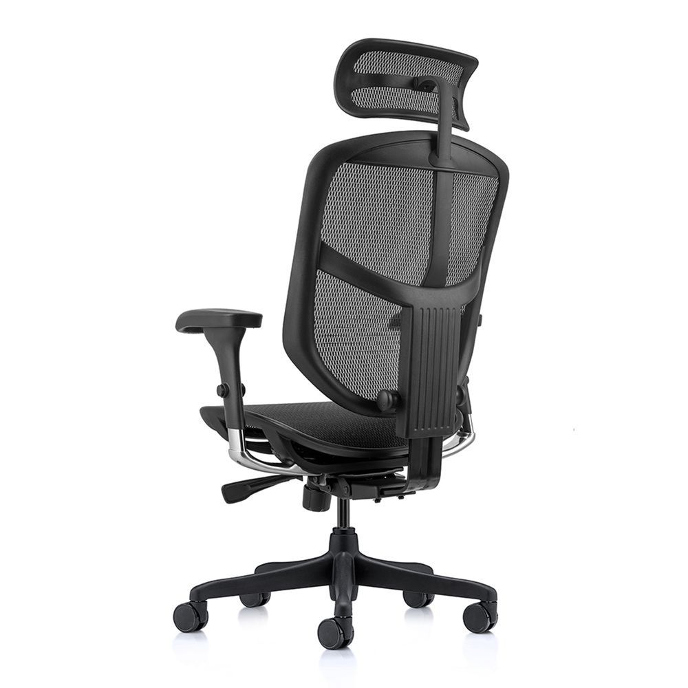 Ghế công thái học Ergohuman Enjoy Basic 2 (Black - Mới, Full box, Nhập khẩu)