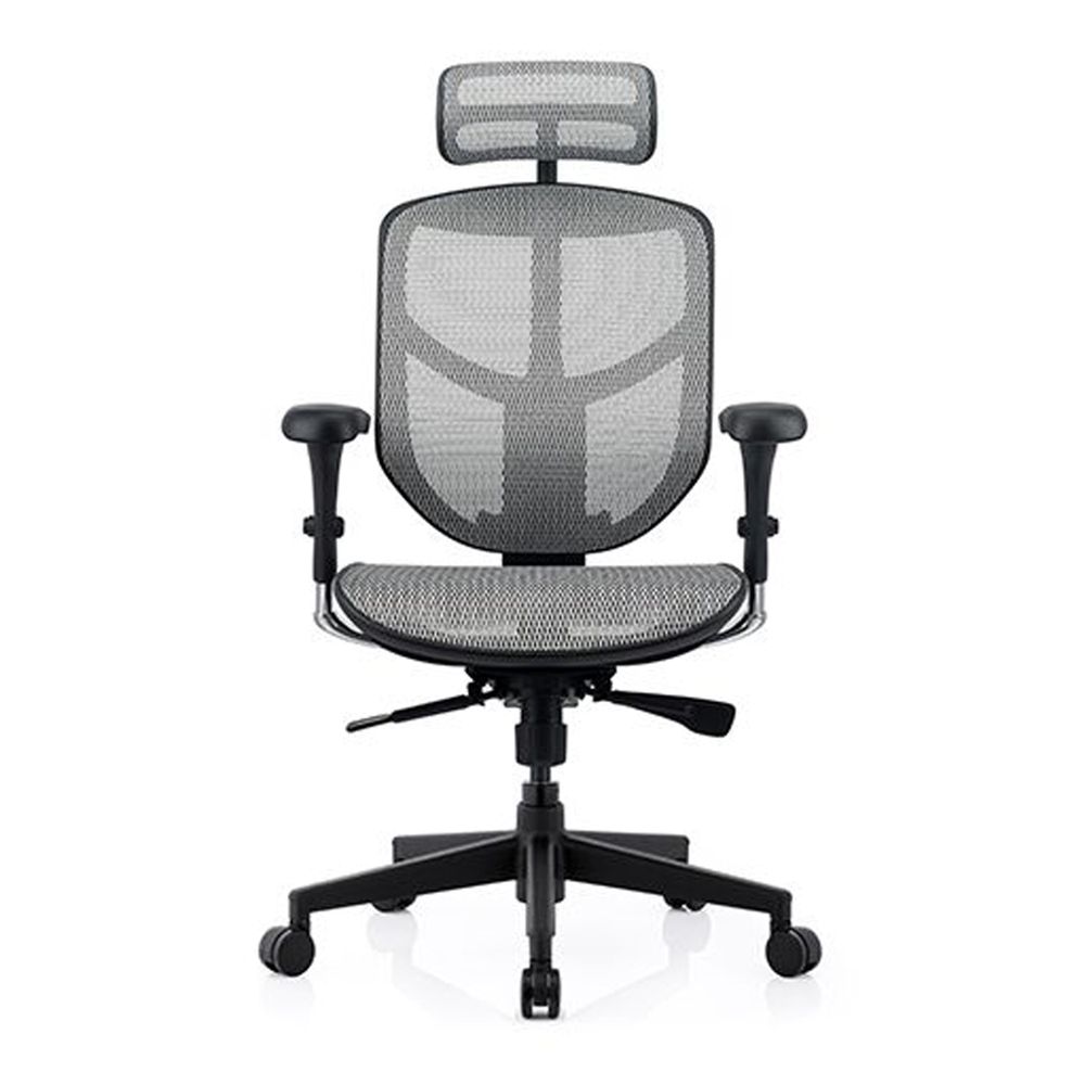 Ghế công thái học Ergohuman Enjoy Basic 2 (Gray - Mới, Full box, Nhập khẩu)