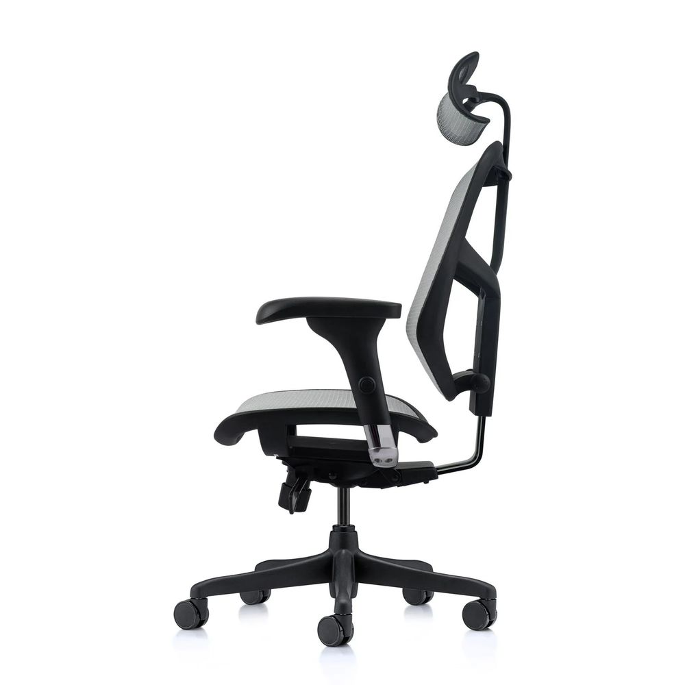 Ghế công thái học Ergohuman Enjoy Basic 2 (Gray - Mới, Full box, Nhập khẩu)
