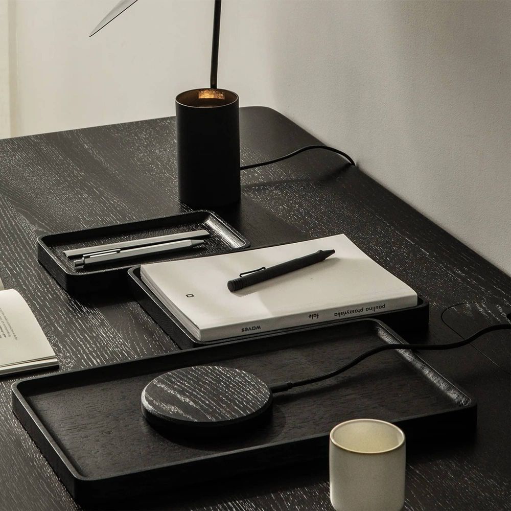 Mặt bàn gỗ tự nhiên Noble - By NiceDesign (1800x750x32mm - Vân gỗ tối - Mới, Full box, Chính hãng) (NDTT24GRAN02)