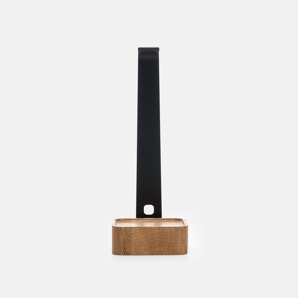 Giá treo tai nghe Rhythm - By NiceDesign (Đế vuông - Đen - Mới, Full box, Chính hãng) (NDST24RHYT01)