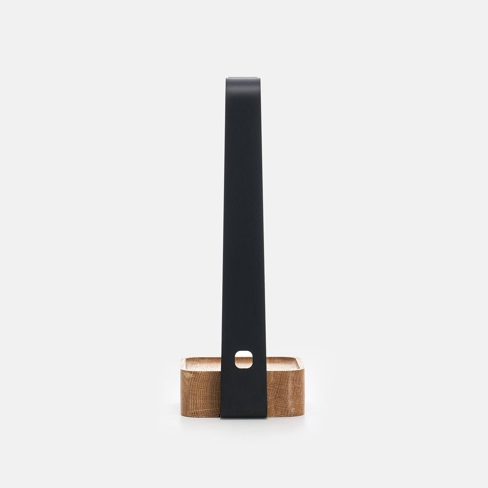 Giá treo tai nghe Rhythm - By NiceDesign (Đế vuông - Đen - Mới, Full box, Chính hãng) (NDST24RHYT01)