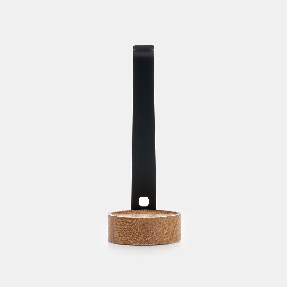 Giá treo tai nghe Rhythm - By NiceDesign (Đế tròn - Đen - Mới, Full box, Chính hãng) (NDST24RHYT03)