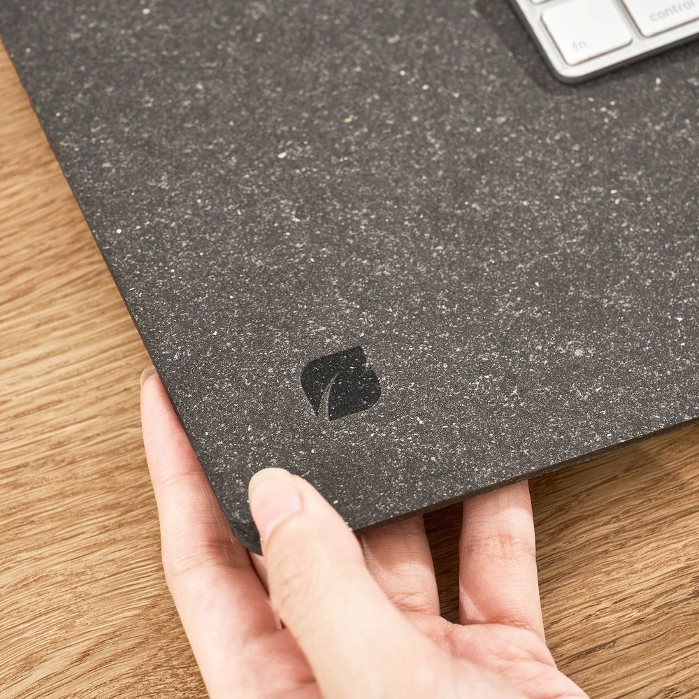 Tấm trải bàn làm việc NaturalSwift - By NiceDesign (38x55cm - Natural Gray - Mới, Full box, Chính hãng) (NDDP24NASW04)