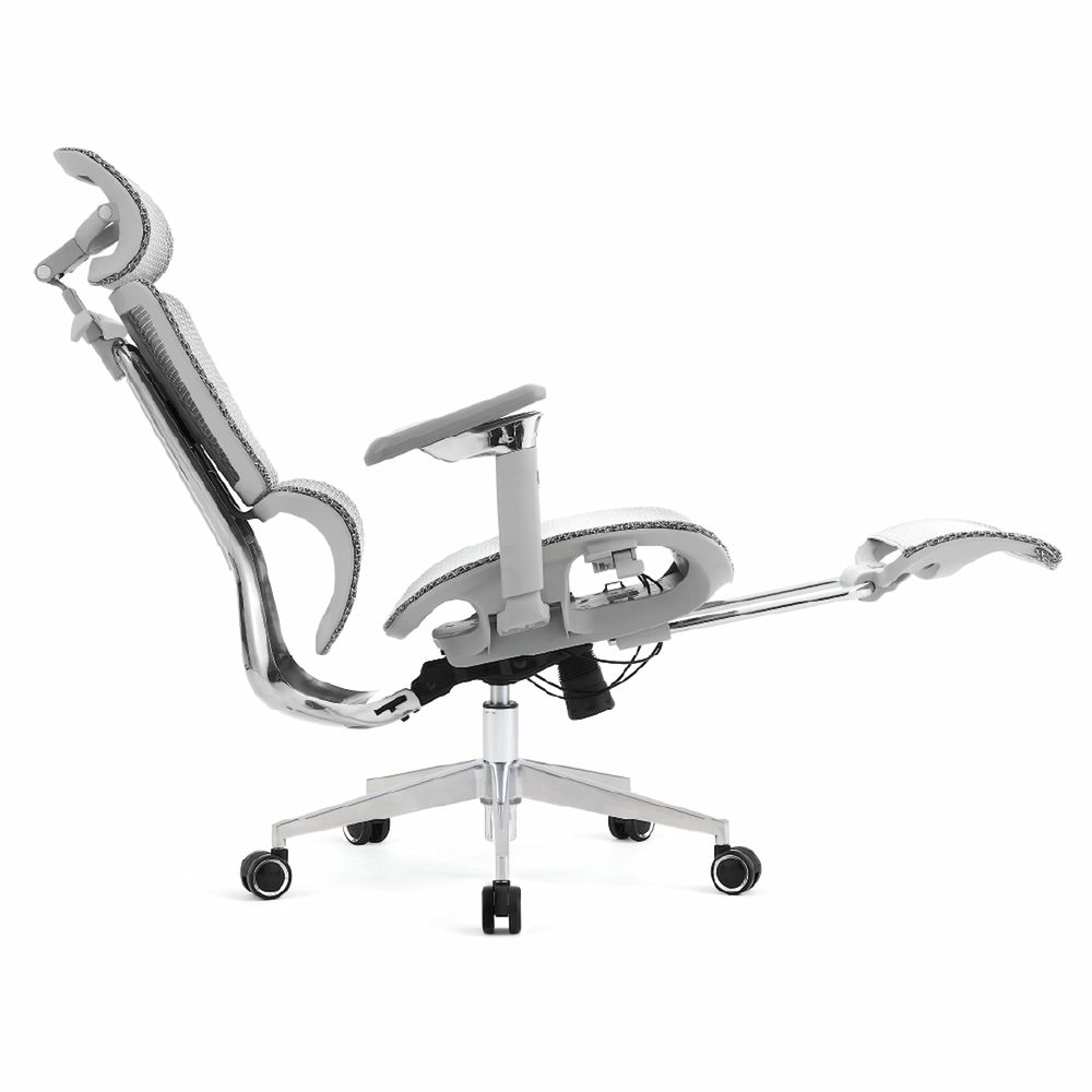 Ghế Công Thái Học Upgen Nexus (Kèm kê chân - Gray - Mới, Full box, Chính hãng)