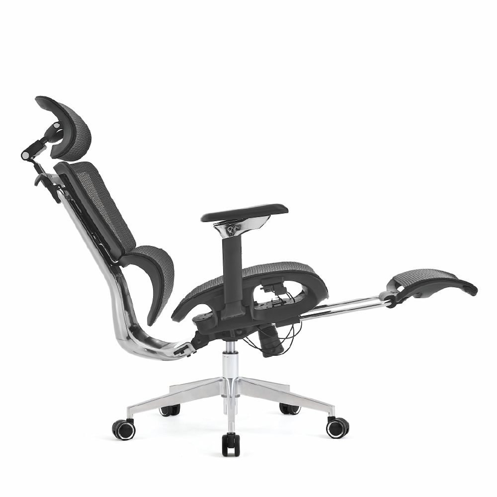 Ghế Công Thái Học Upgen Nexus (Kèm kê chân - Black - Mới, Full box, Chính hãng)