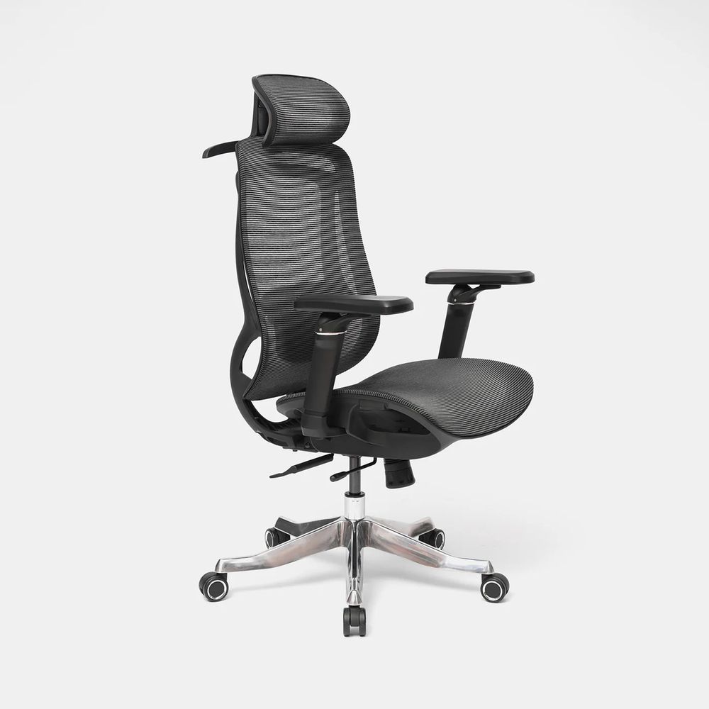 Ghế công thái học Hyperwork Airy Pro (Black - Mới, Full box, Chính hãng)