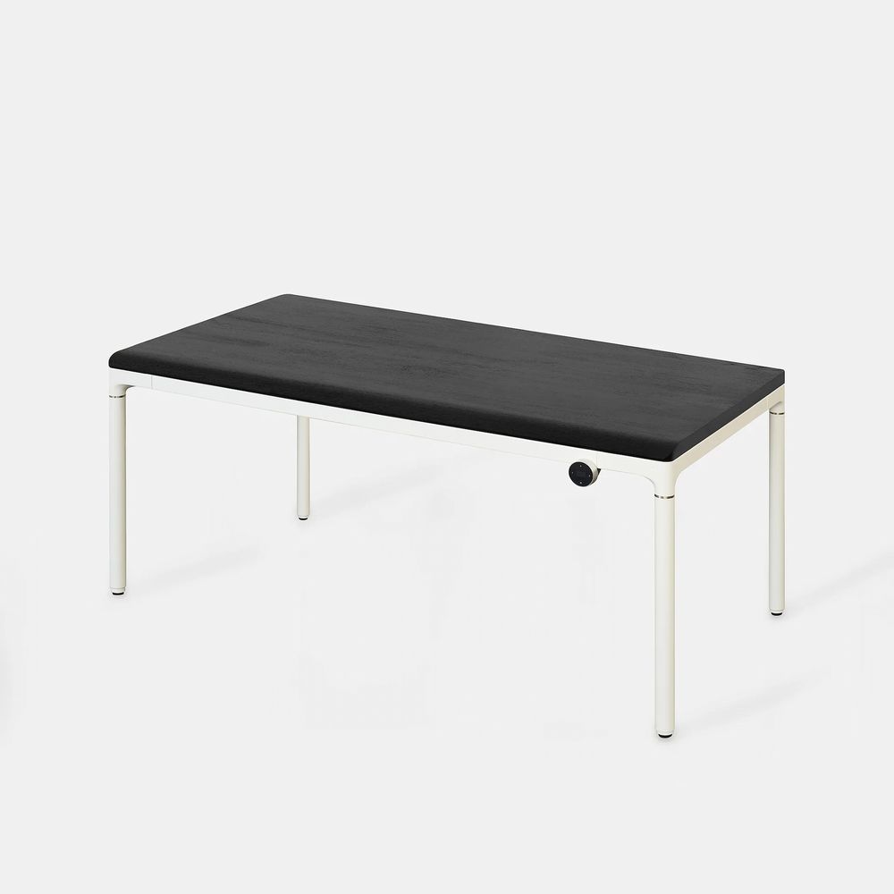 Bộ Bàn nâng hạ Elite - By NiceDesign (Oak - Black - Mới, Full box, Chính hãng) (NDSD24ELIT02)