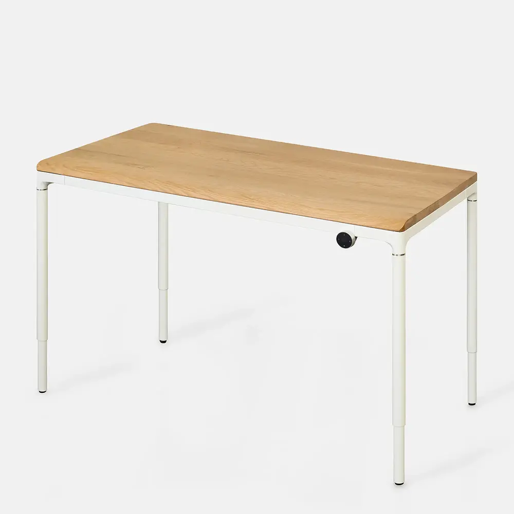 Bộ Bàn nâng hạ Elite - By NiceDesign (Oak - White - Mới, Full box, Chính hãng) (NDSD24ELIT01)