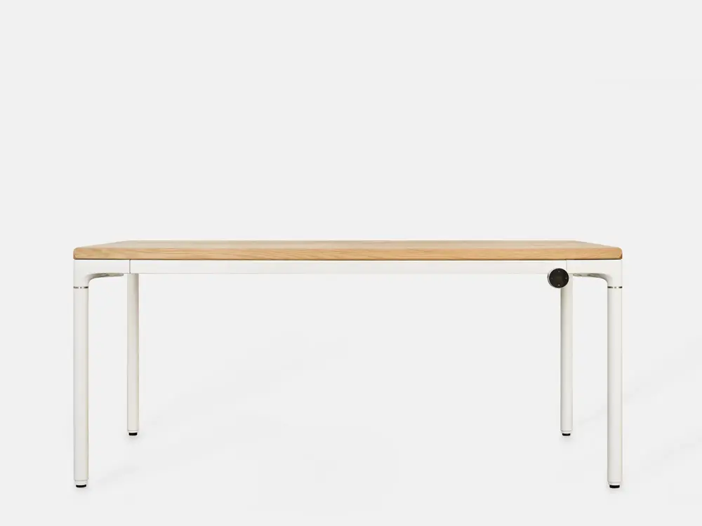 Bộ Bàn nâng hạ Elite - By NiceDesign (Oak - White - Mới, Full box, Chính hãng) (NDSD24ELIT01)