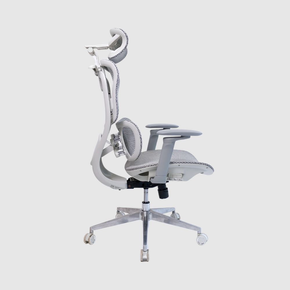 Ghế Công Thái Học GAMI Crom (Không Kèm Kê Chân - All Grey - Mới, Full box, Chính hãng)
