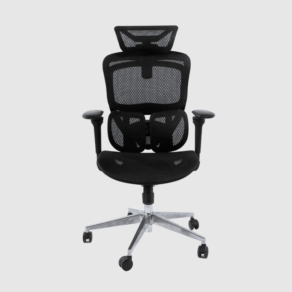 Ghế Công Thái Học GAMI Crom (Không Kèm Kê Chân - All Black - Mới, Full box, Chính hãng)