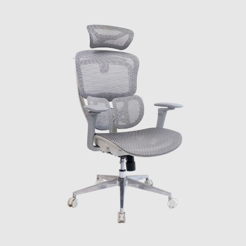 Ghế Công Thái Học GAMI Crom (Không Kèm Kê Chân - All Grey - Mới, Full box, Chính hãng)