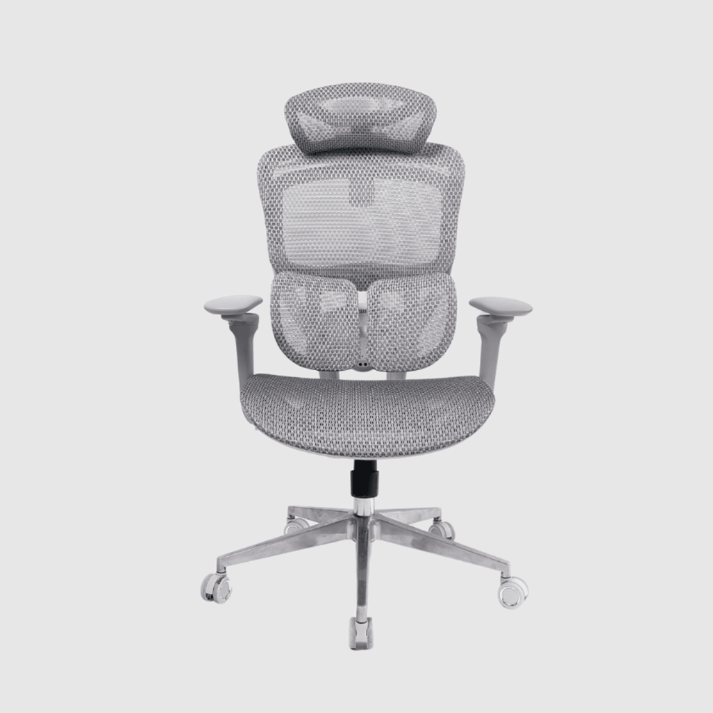 Ghế Công Thái Học GAMI Crom (Không Kèm Kê Chân - All Grey - Mới, Full box, Chính hãng)