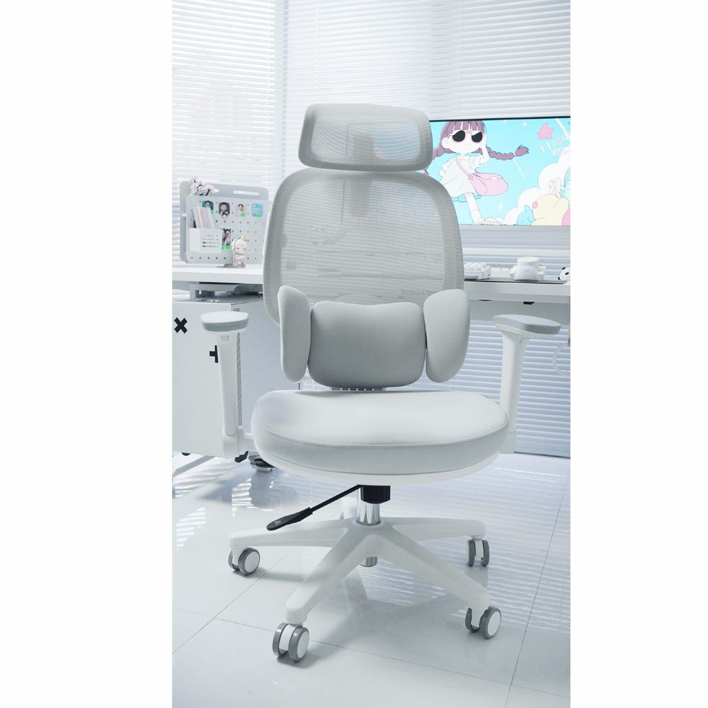 Ghế Công Thái Học Manson E3 Lite (Gray - Mới, Full box, Chính hãng)