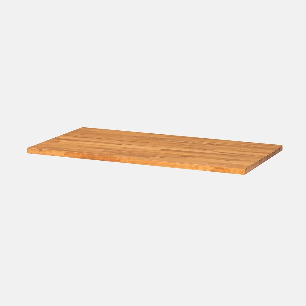 Mặt bàn gỗ tự nhiên Fusion - By NiceDesign (1800x750x25mm - Black Ash - Outlet, Chính hãng)