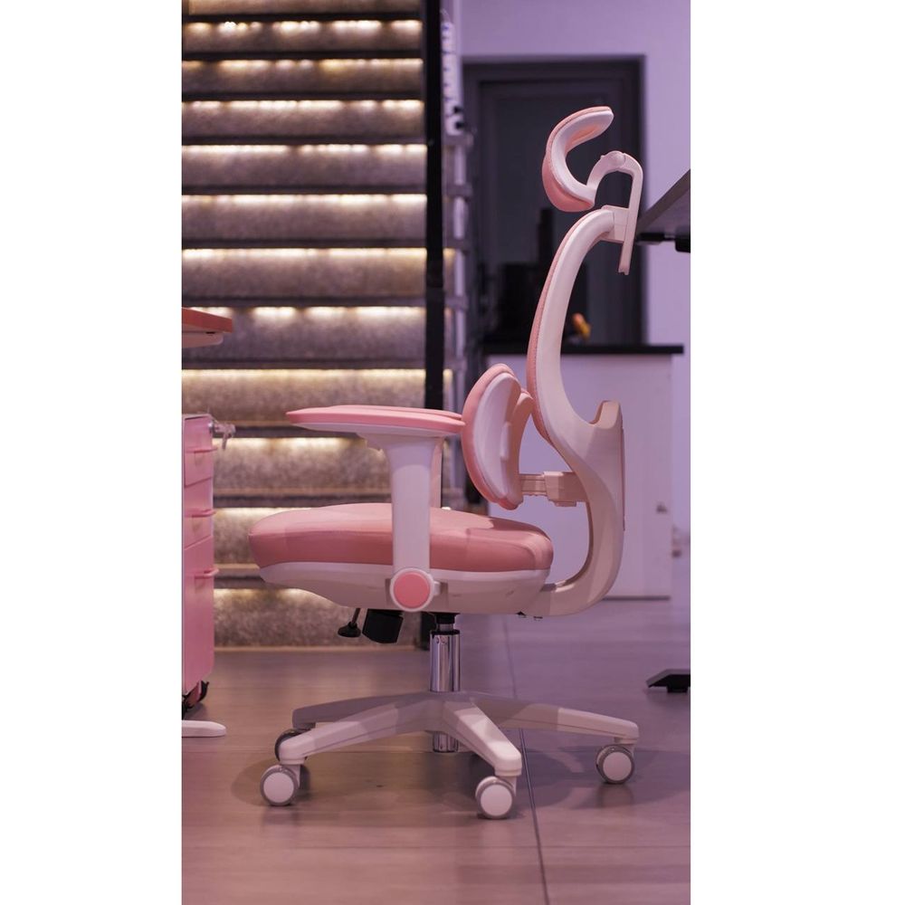 Ghế Công Thái Học Manson E3 Lite (Pink - Mới, Full box, Chính hãng)