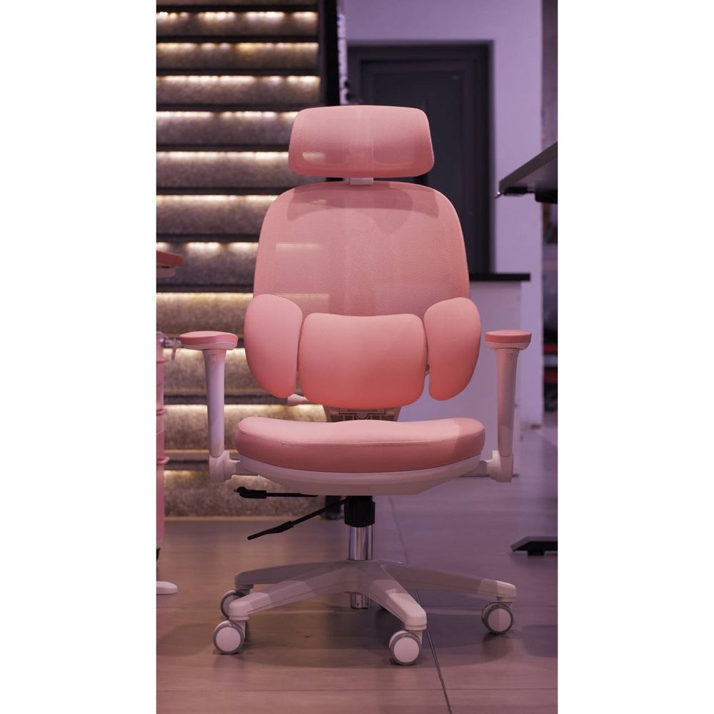 Ghế Công Thái Học Manson E3 Lite (Pink - Mới, Full box, Chính hãng)