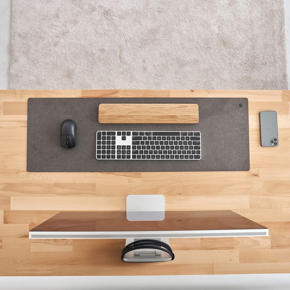Bàn nâng hạ Taxua Fansi - By NiceDesign (180x75cm - Khung vuông đen - Mới, Full box, Chính hãng)