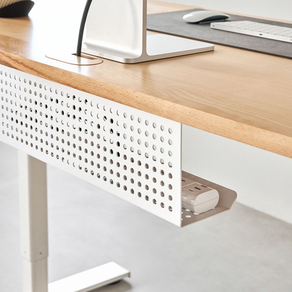 Mặt bàn gỗ tự nhiên Fusion - By NiceDesign (1400x700x25mm - Solid - Natural Beech - Mới, Full box, Chính hãng) (NDTT25FUSI02)