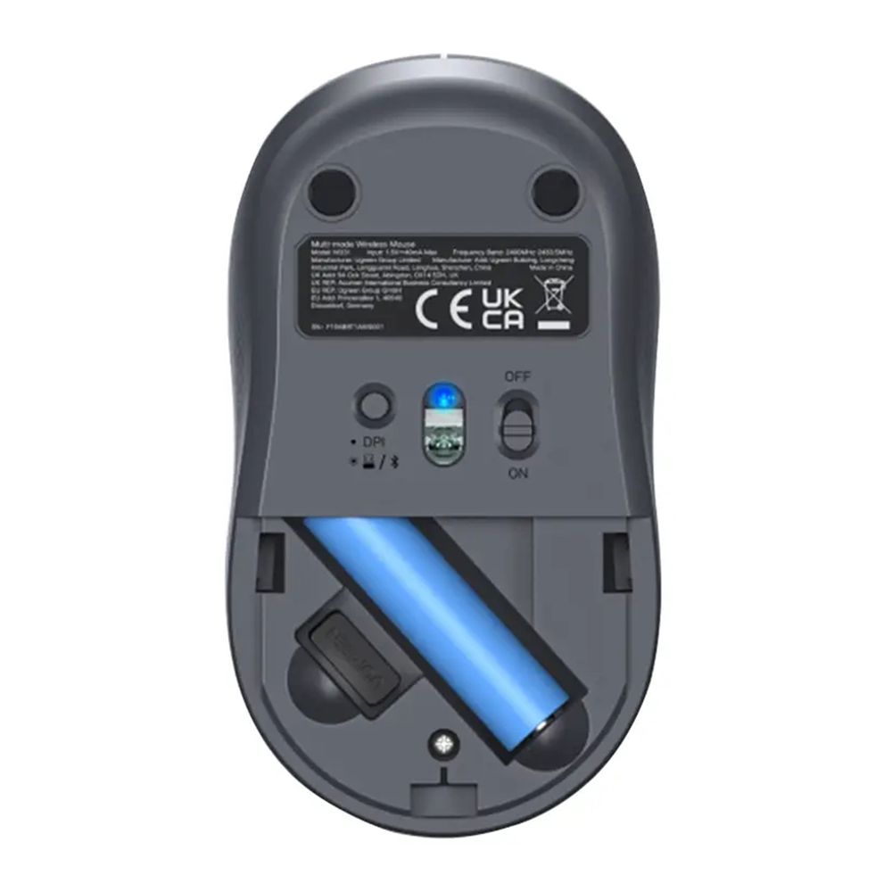 Chuột không dây Ugreen 65772 (Grey - Mới, Full box, Chính hãng)