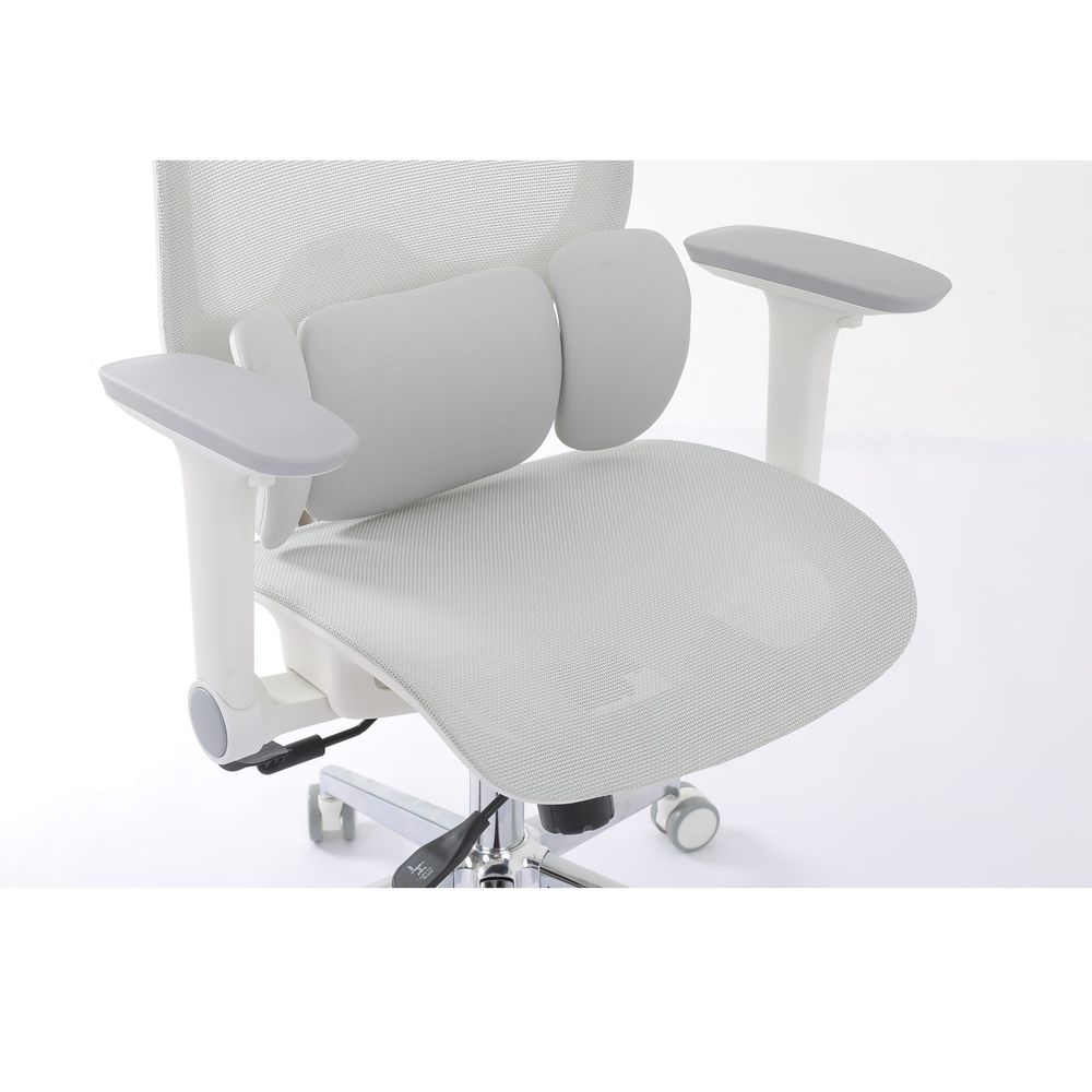 Ghế Công Thái Học Manson E3 Lite (Lưới - Gray - Mới, Full box, Chính hãng)