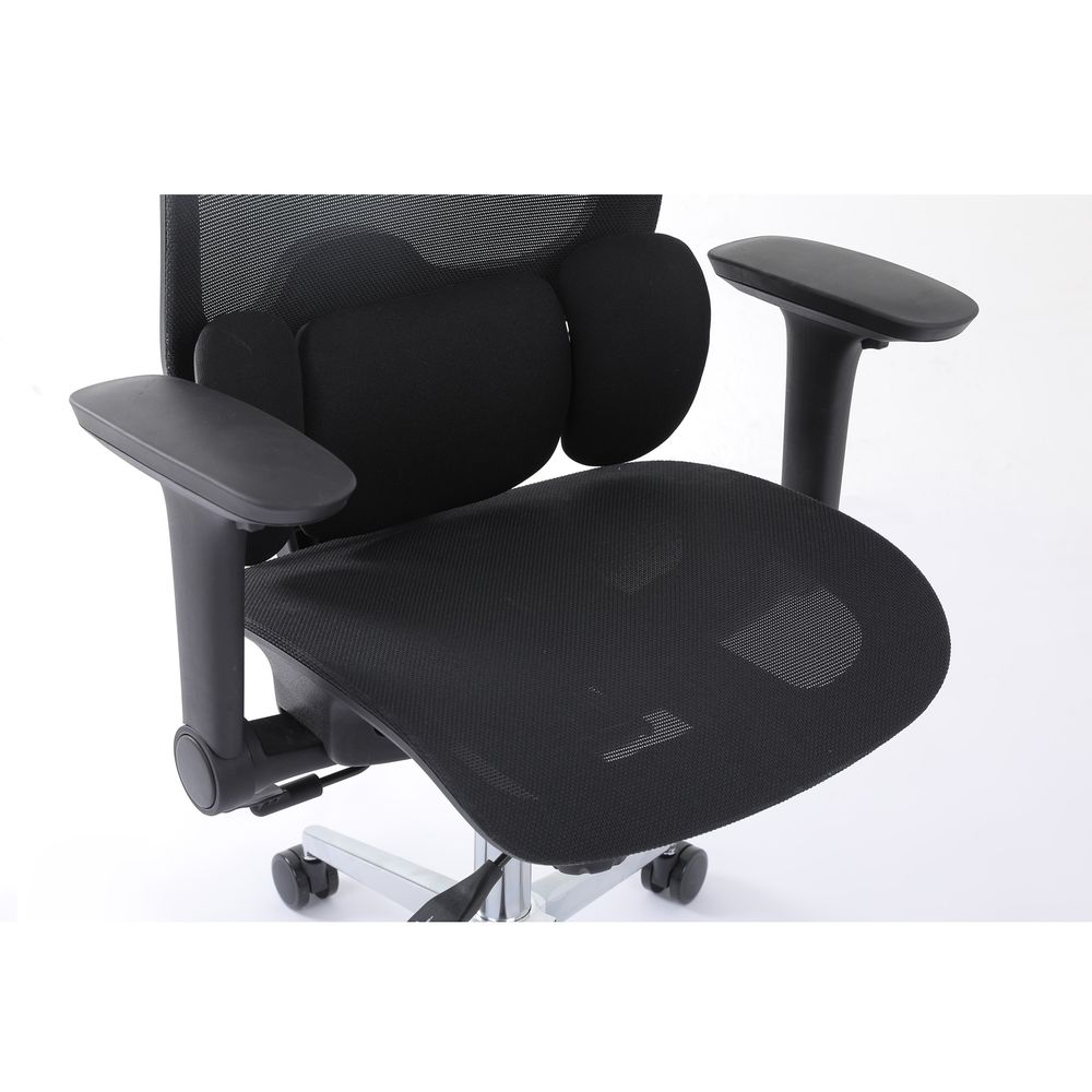 Ghế Công Thái Học Manson E3 Lite (Lưới - Black - Mới, Full box, Chính hãng)