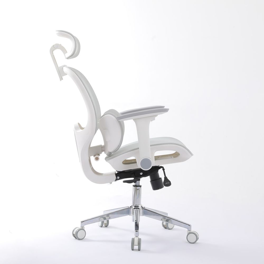 Ghế Công Thái Học Manson E3 Lite (Lưới - Gray - Mới, Full box, Chính hãng)