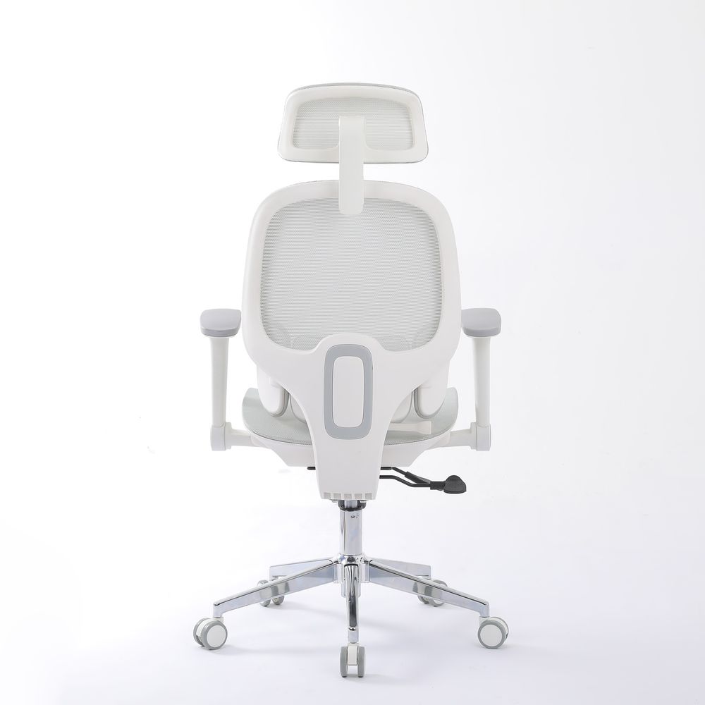 Ghế Công Thái Học Manson E3 Lite (Lưới - Gray - Mới, Full box, Chính hãng)