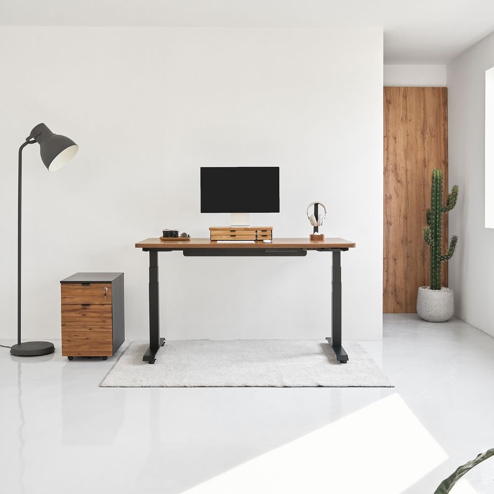 Mặt bàn gỗ tự nhiên Noble 2.0 - By NiceDesign (1800x750x30mm - Wanult - Mới, Full box, Chính hãng) (NDTT25NOBL03)