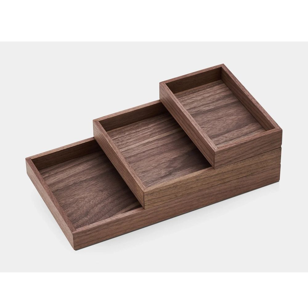 Valet Tray (36x20cm - Walnut - Mới, Full box, Chính hãng) (NDTR25VALE01WN)