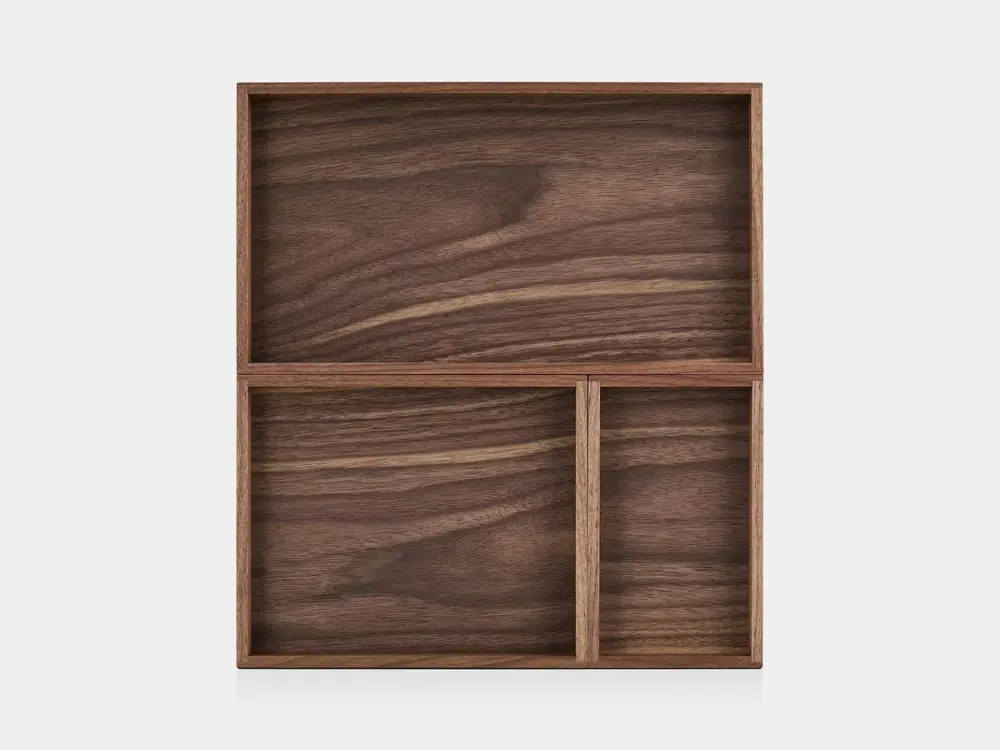Valet Tray (36x20cm - Walnut - Mới, Full box, Chính hãng) (NDTR25VALE01WN)