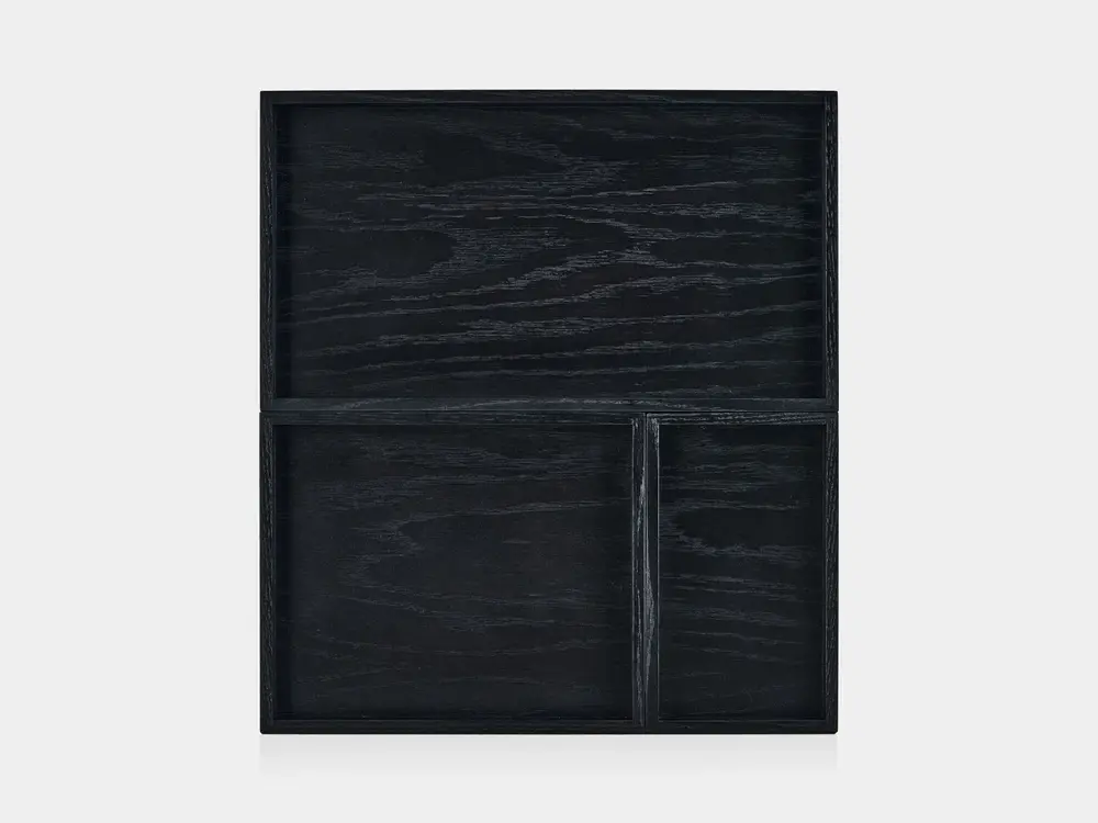 Valet Tray (12x20cm - Oak - Black - Mới, Full box, Chính hãng) (NDTR25VALE03BK)