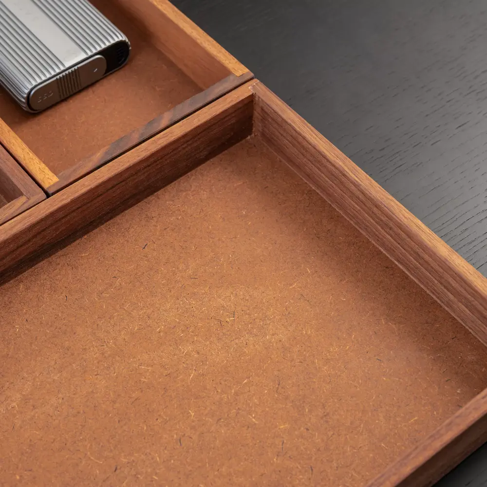 Valley Tray (12 × 20 × 3,7 cm - Walnut - Mới, Full box, Chính hãng) (NDTR25VALE03WN)