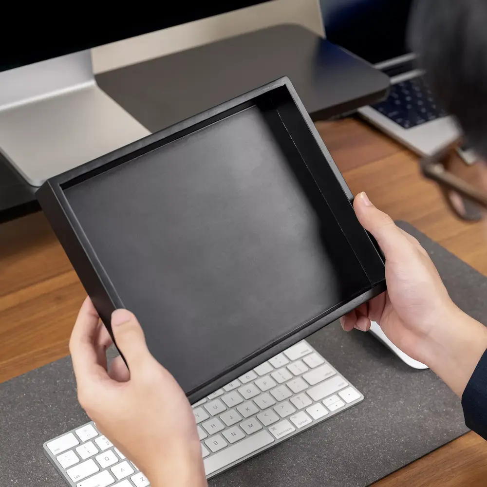 Valley Tray (12 × 20 × 3,7 cm - Black - Mới, Full box, Chính hãng) (NDTR25VALE03BK)