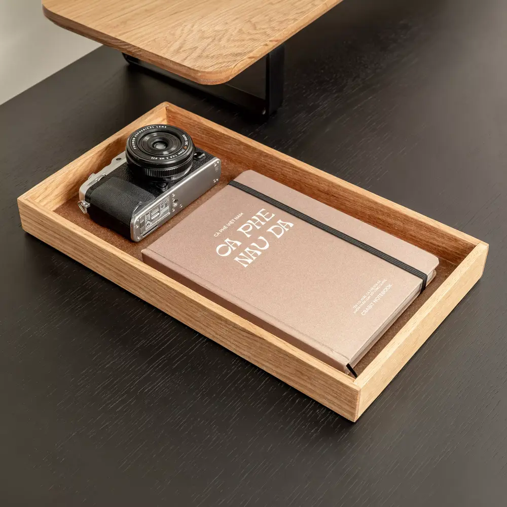 Valley Tray (12 × 20 × 3,7 cm - Natural OAK - Mới, Full box, Chính hãng) (NDTR25VALE03NT)