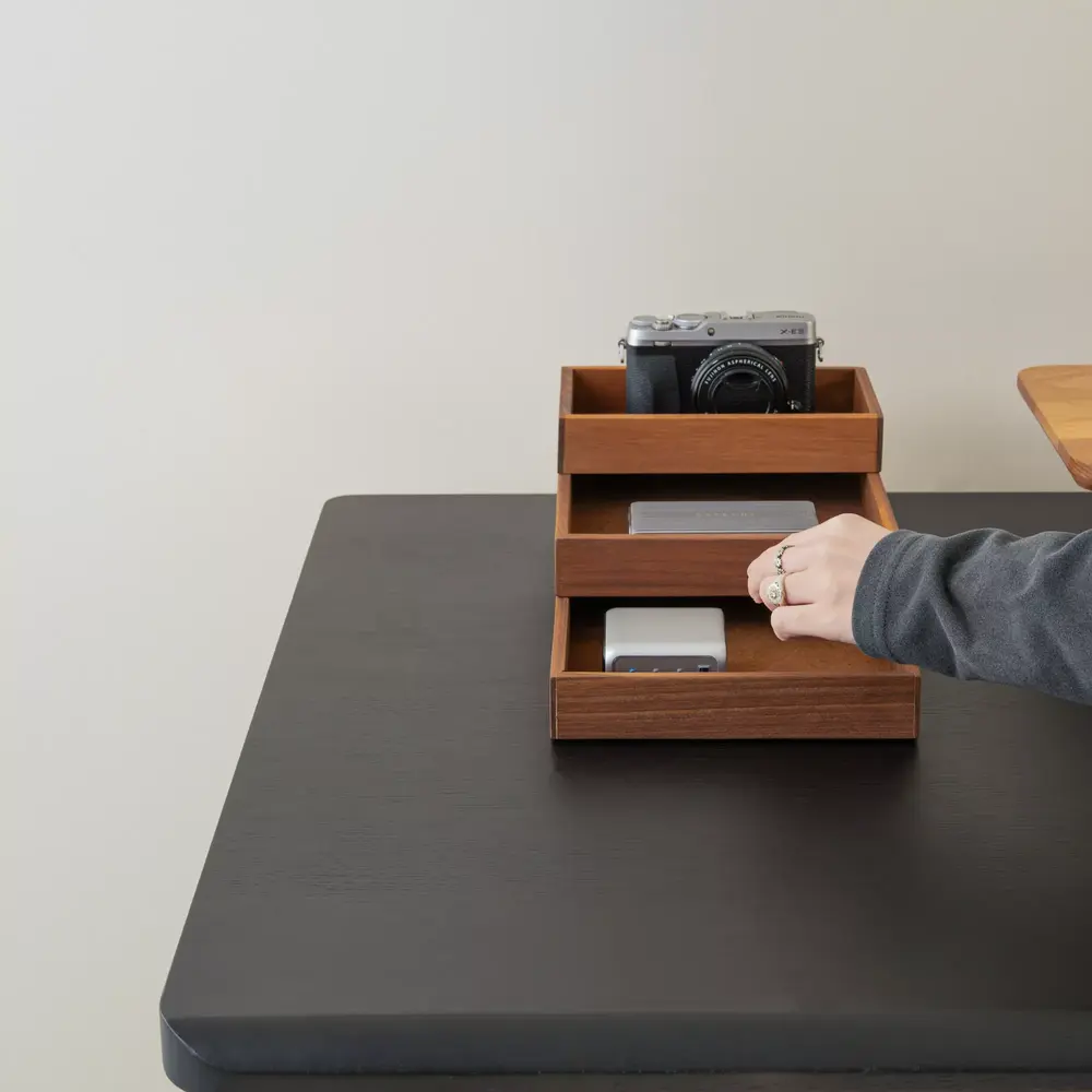 Valley Tray (36 × 20 × 3,7 cm - Walnut - Mới, Full box, Chính hãng) (NDTR25VALE01WN)